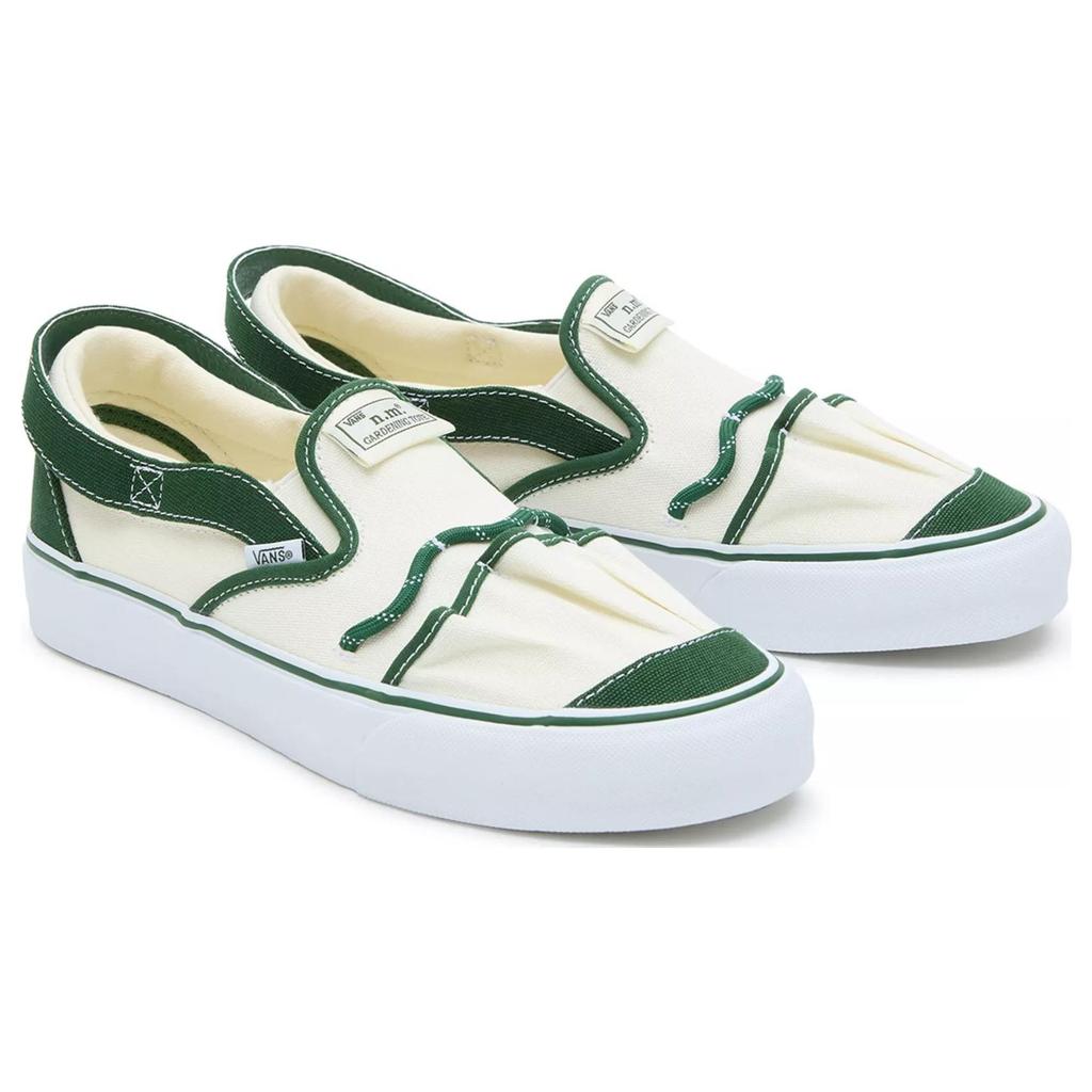 Nicole McLaughlin x Vans Slip-On VP VR3 LX Τσάντα Κηπουρικής - Λευκά Unisex Αθλητικά Παπούτσια Πράσινο VN0009VYWGR