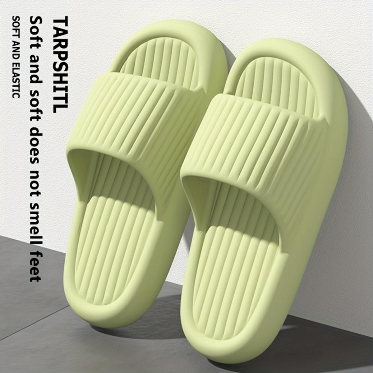 

Женские легкие уличные спортивные тапочки из ЭВА с толстой подошвой - многофункциональные пляжные тапочки для пар - модные и удобные 36-37 зелёный