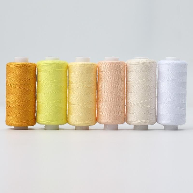 Household Sewing Thread Set: 402 Polyester Threads, 400 Yards Each, Perfect for DIY Projects and Hand Sewing.