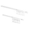 Non Punching Long Row Hook Plastic Cabinet Hook Multifunctional Track Row Hooks  Kitchen