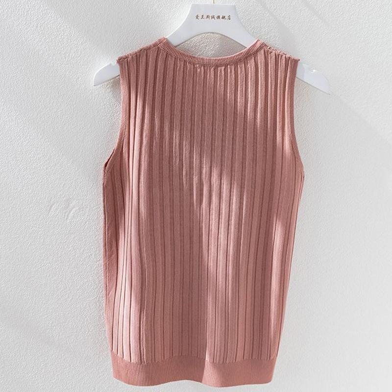 Camisole Women's Summer Inner Suit Loose Outer Wear Bottoming Shirt Sleeveless T-shirt Top