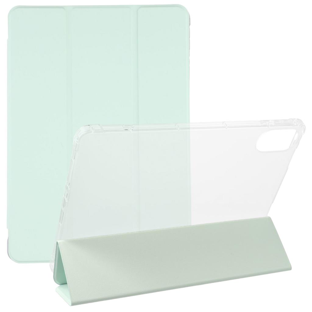 For Xiaomi Redmi Pad 2 Case with Pen Slot Tri-Fold Stand PU Leather+TPU Tablet Cover Auto Wake/Sleep