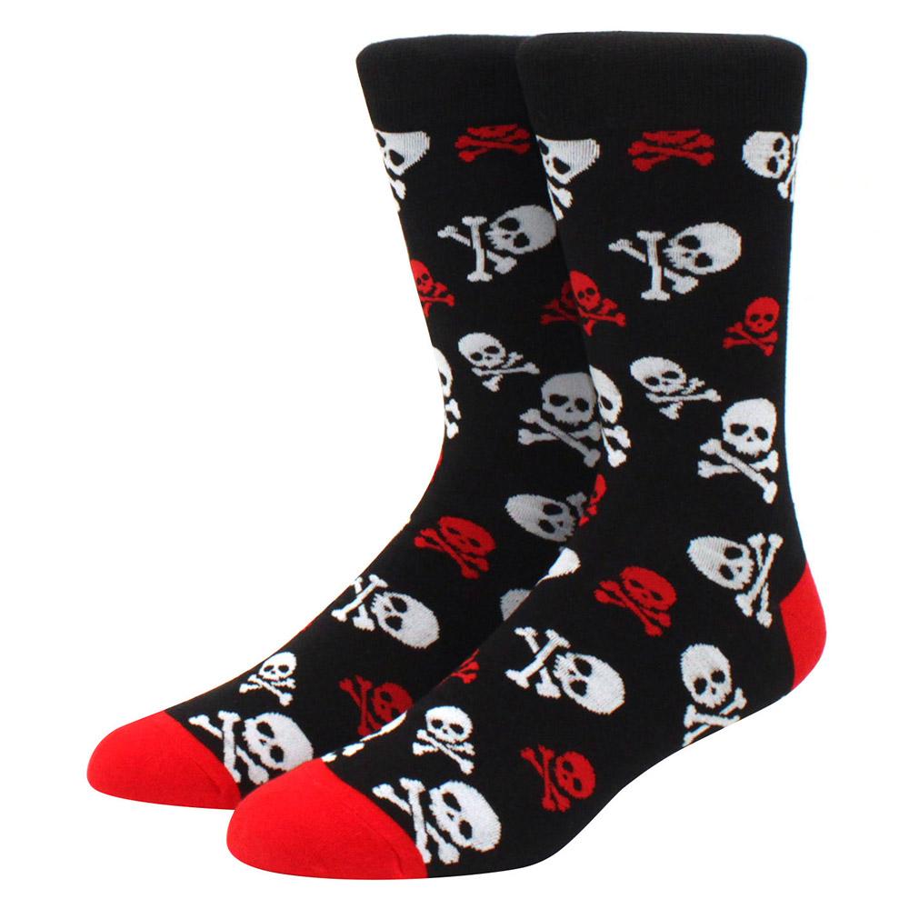 Nové Veselé Pánské Ponožky Ženy Novinka Kreslené Ponožky Česaná Bavlna Zábavné Pánské Velká Velikost Posádkové Harajuku Hip Hop Silné Dlouhé Ponožky