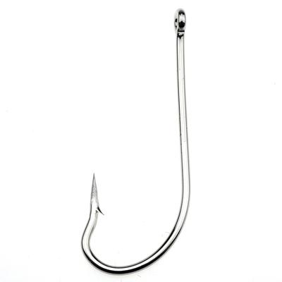 9255 Fishing Hooks Stainless Steel Long Shank Saltwater Barbed Ocean Fish Jig Hooks