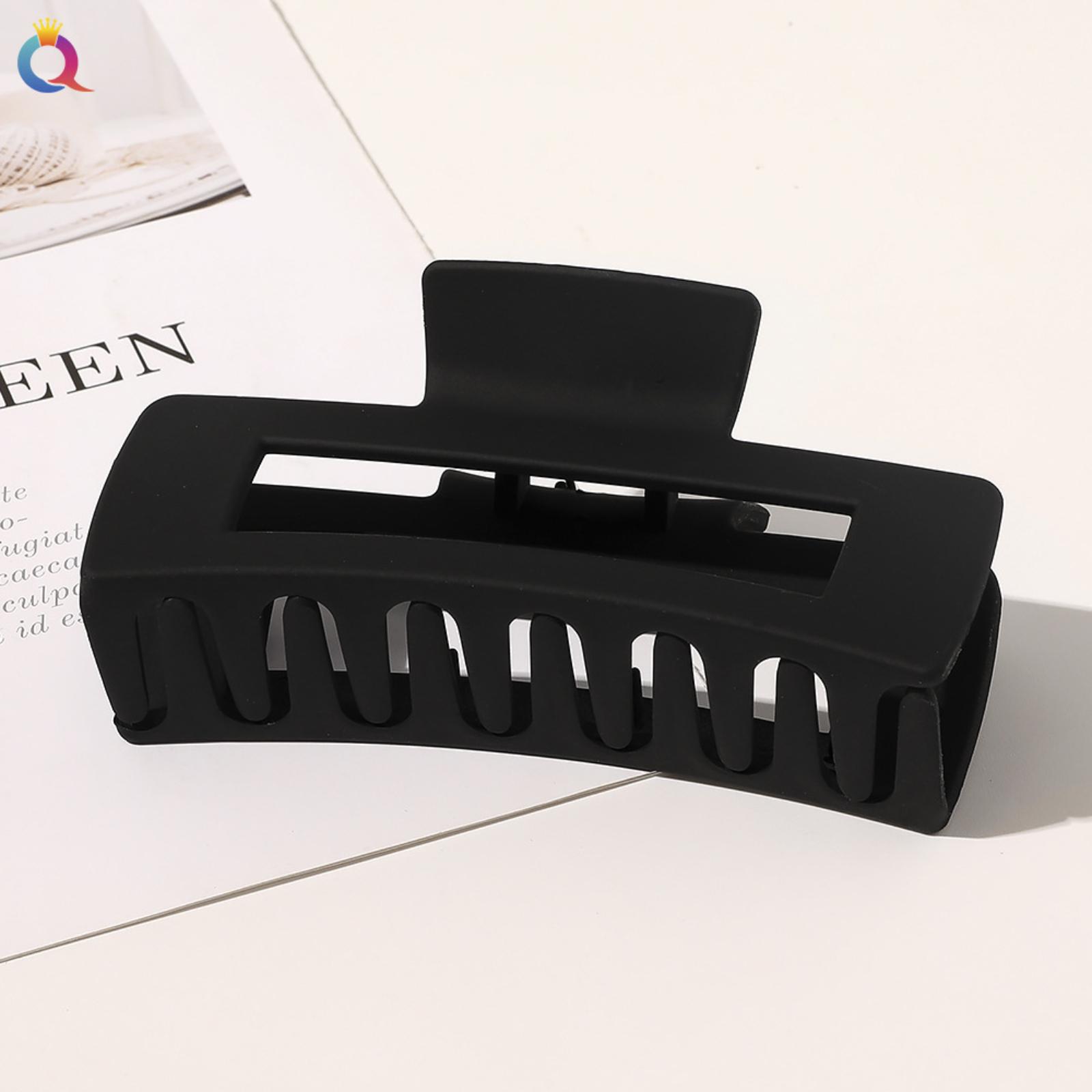 

Large Hair Clip With Finish Korean- Bun Hair Clip Back-of-Head Clip Hair Accessory One Size