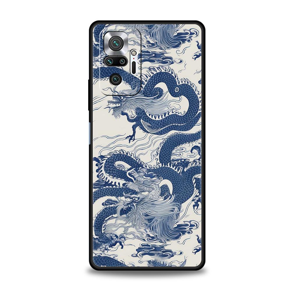 Dragon Phone Case For Xiaomi Redmi Note 14 5G 13 12 10 11 Pro Plus 4G 14C 13C 12C 10C 9C Soft TPU Cover