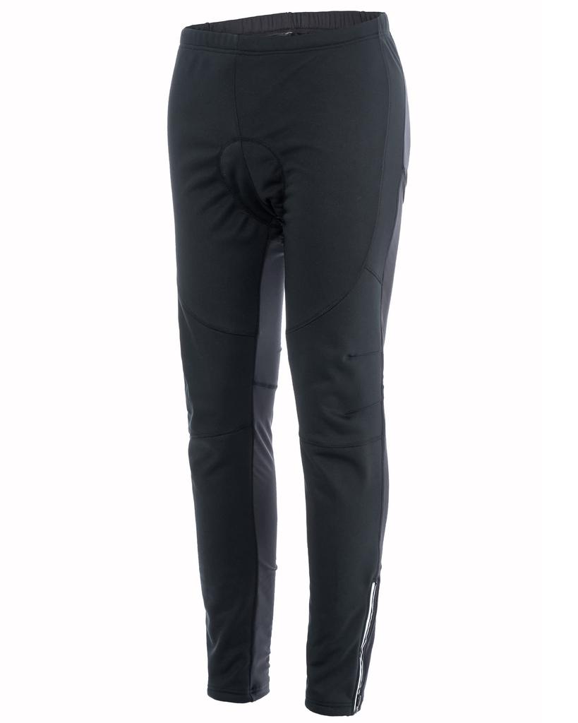 Welkruz Winter Cycling Tights with 3D Gel Windproof and for Cycling and Road Autumn and Size Men's Pads, Fleece-Lined, Bikes, Winter, WL-BB061 (Black,