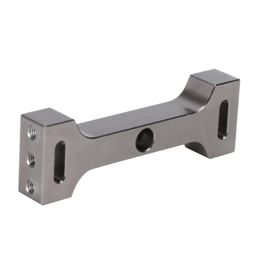 Aluminum Alloy Center Rear Mount Kit Fit for MN D90 MN 99 MN 91 FJ 45 Upgrade Accessories(Titanium MN 011T )