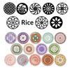 9Pcs Acrylic Round Circular Handmade Soap Flakes, Rendering Tools, Mold Moulds, Rotating Rod For Diy, Cold Soap Making Supplies