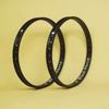20 "BMX Bike Rim A Circle Double 36-Hole Action Street Knife Ring Black Rim