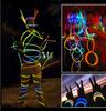 100Pcs Fluorescence Sticks Party Multicolor Glowing Stick Bright Colorful Light Bright Bendable Glow Bracelet Party Supplies