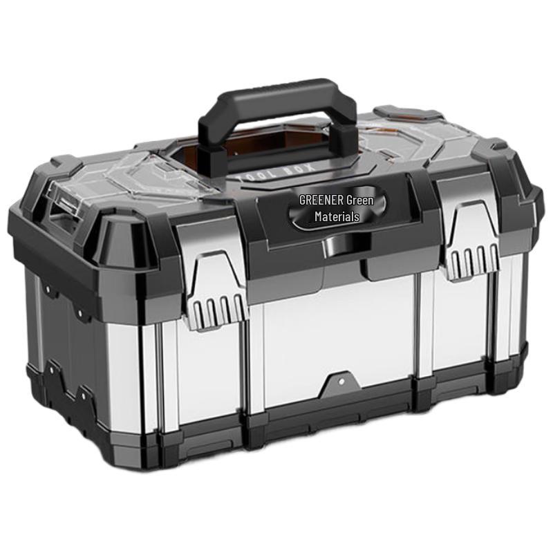 GREENER Stainless Steel Portable Tool Box