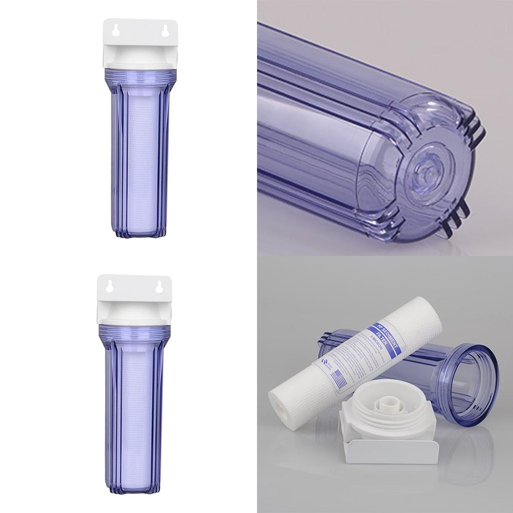 10'' Whole House Single Stage Filtration Water System with PP Cotton House Replacement Filters