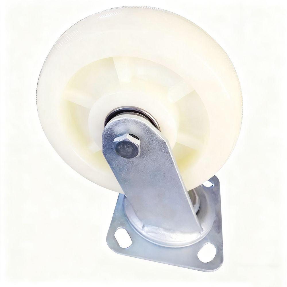 High Load Bearing Universal Castor Soft Rubber Universal Wheel Heavy Duty Casters  Crib