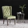 Day and Night - Day and Night Light Green Velvet Dining Chair