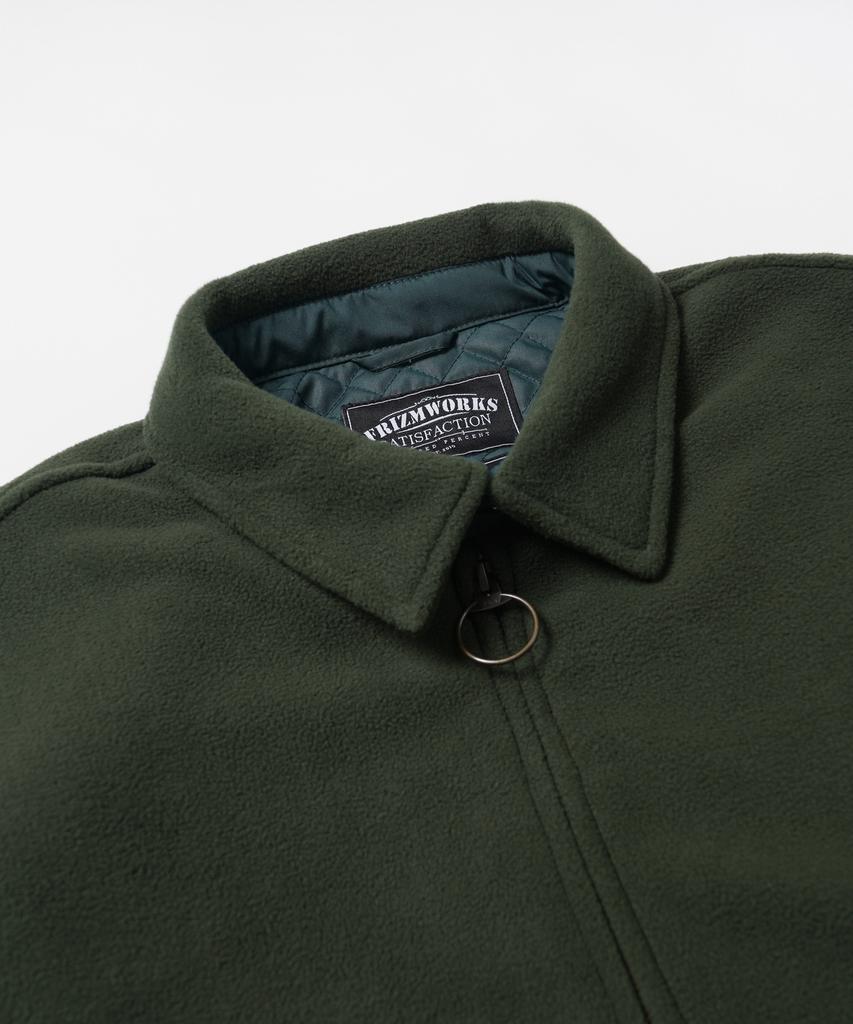 Giacca Drizzler in Pile Frizmworks _ Verde Scuro
