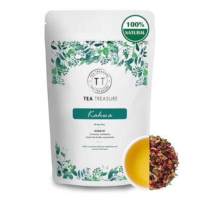Zelený čaj Kahwa (100 g), Kahwa zelený čaj, čajový poklad