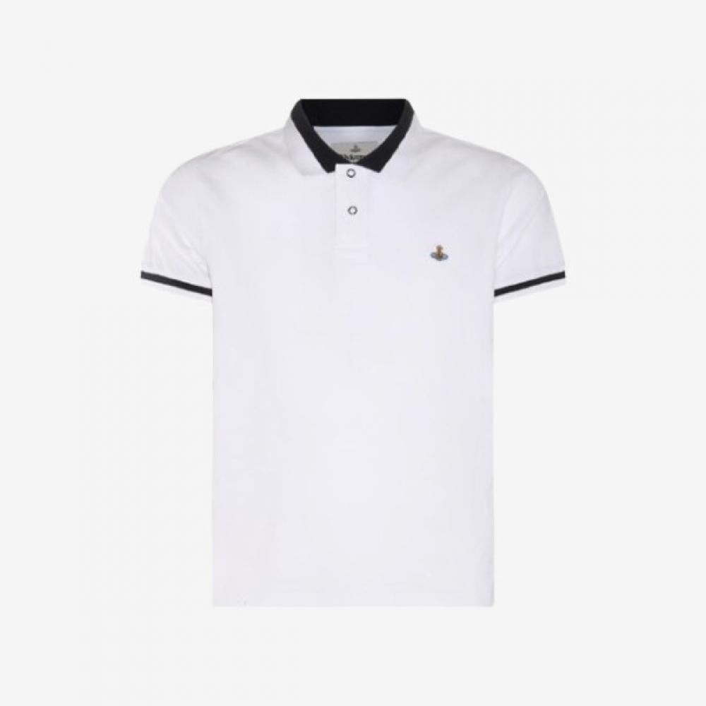 

Vivienne WesTwood Polo ShorT Sleeve T shirT whiTe Mens 2h01000i J0009 A401 M
