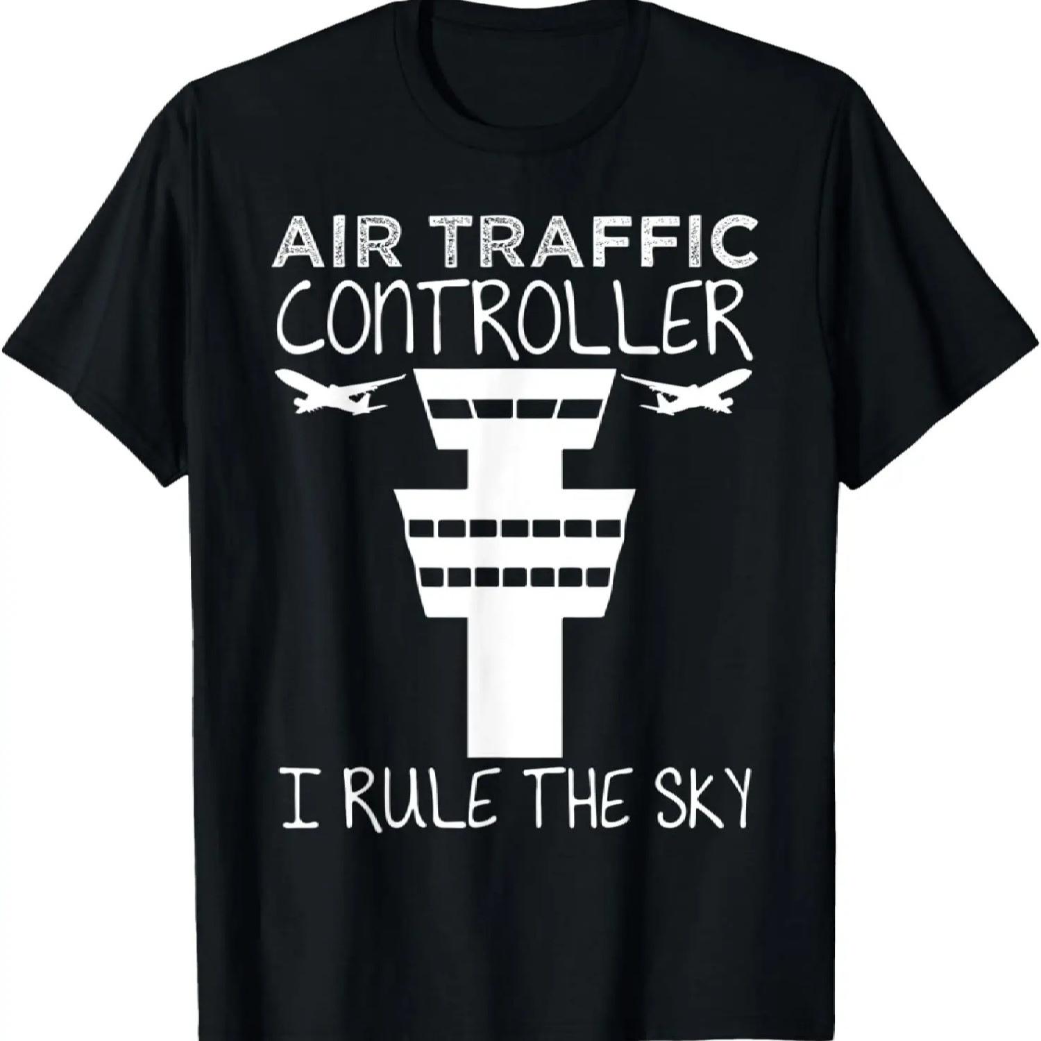 Air Traffic Controllers Rule The Sky Controller T-Shirt XXXXXL разноцветный