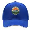 Retro Wilderness Mountain Forest Emb Sandwich Baseball Cap Sun Cap Outdoor Workouts Hat