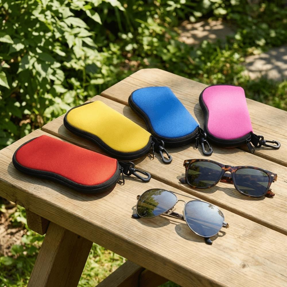 Dustproof Portable Eyeglass Pouch Waterproof Eyeglasses Organizer  Reading Glasses