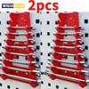 2PCS Tool Organizer Wrench Spanner Sorter Holder Wall Mounted Tray Rack Storage Organizer Household Socket Tool Plastic Storage