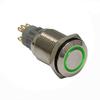 Vandal-Proof Button Pbw-16Bk 2A 250V Green Led