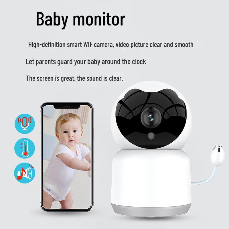 

Tuya Graffiti WiFi Комнатный монитор температуры и влажности с обнаружением звука для ребенка Graffiti HD with EU Power