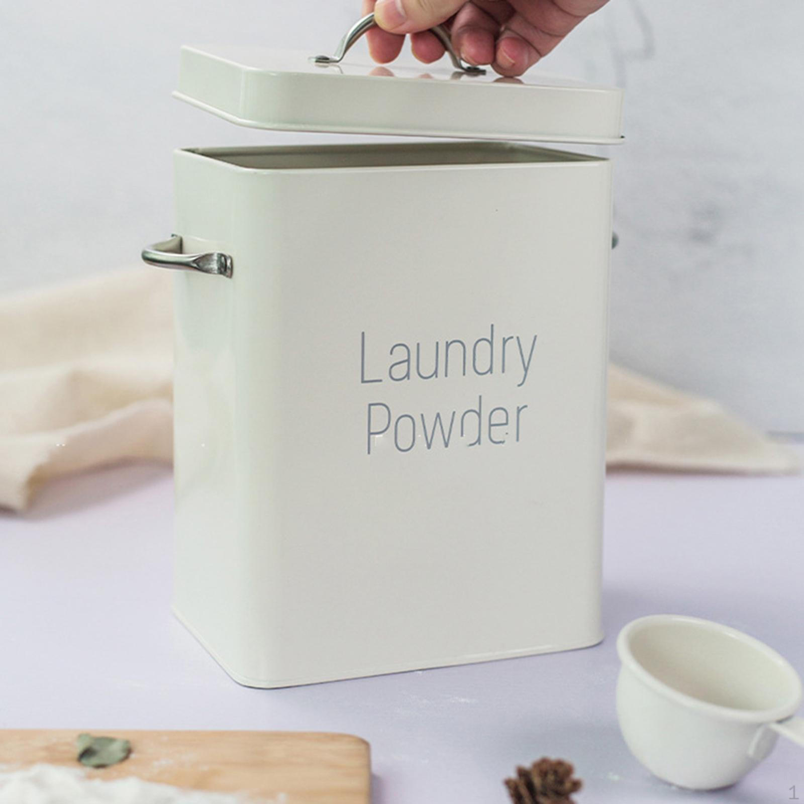 

Ящик для белья емкостью 6,5 л, бочка для зерновой муки, ящик для хранения продуктов питания с органайзером для ложек, контейнер для канистр White 6.5L_23x18.2x15.7cm