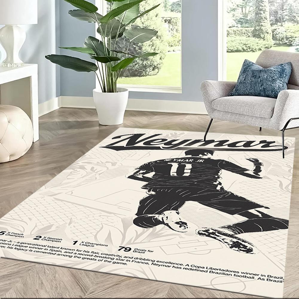 Mbappe 144 Area Rug Design for Entryway Decorate room Dormitory Foyer Antislip Carpet Decorate Offices Gift for Festivals