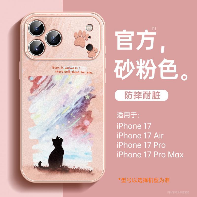 Applicable To Apple 17promax Mobile Phone Case, New Apple 14 Case 16pro Hand Rope 15plus Magnetic Suction 13pro