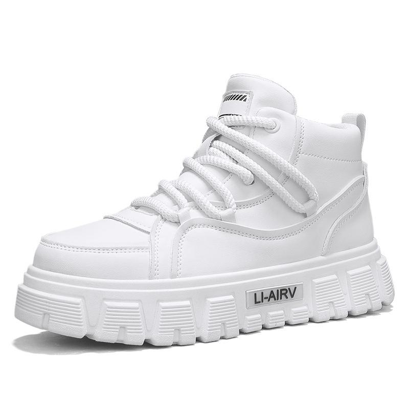 

Autumn and winter men s high-top thick-soled Martin boots British outdoor tooling men s boots live broadcast fleece thickened thermal cotton shoes 44