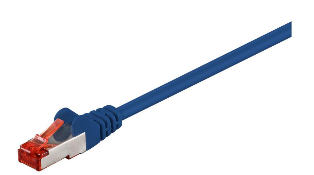 Microconnect S/Ftp Cat6 10M Niebieski Lszh