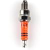 High Performance A7TJC 3 Electrode Spark Plug Replacement for 49cc 50cc 70cc 90cc 110cc 125cc 150cc GY6 Moped Scooter Go Kart Chinese ATV Quads Pit
