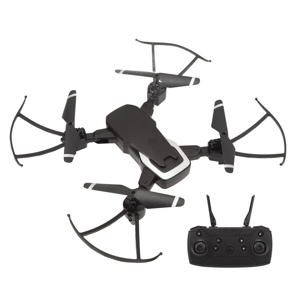 Foldable Drone with Dual Camera Wifi Drone Remote Control Drone Toys for Boys Girls Gifts Black