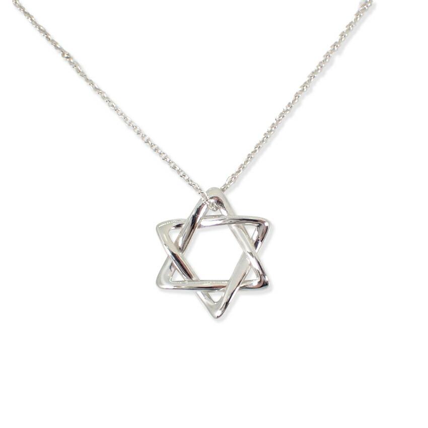

[Used] TIFFANY 925 Star of David Pendant/Necklace/g511-21