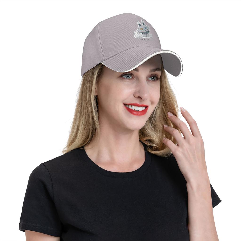 Lykyou LYKN Music Baseball Cap Casual Sandwich Hats Men Women Breathable Caps Hat Outdoor