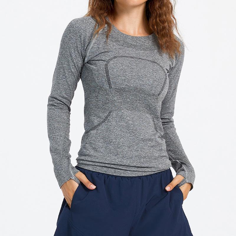 Yoga Long-Sleeve Swiftly Tech T-Shirt: Breathable, Quick-Dry Fitness Top for Running and Outdoor Activities