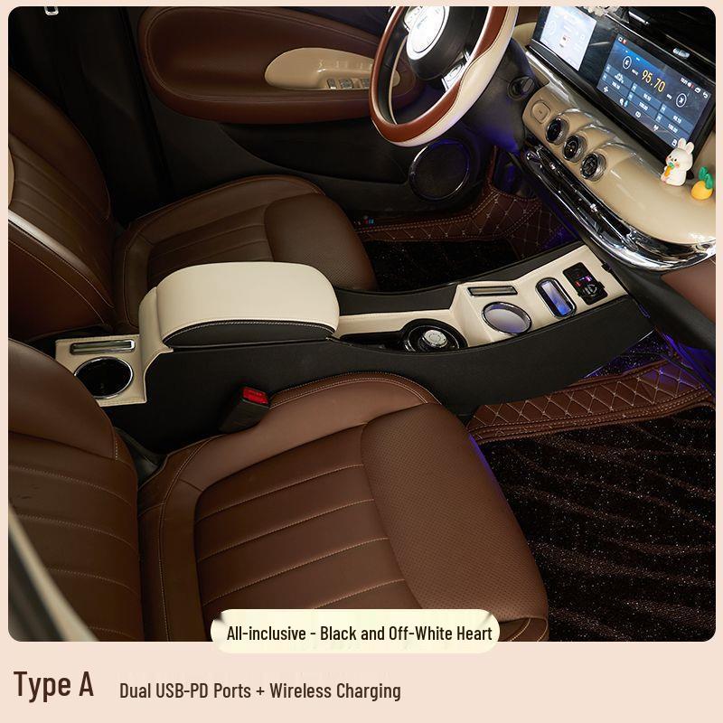 Armrest Storage Box for Wuling Bingo Electric Vehicle Interior Modification