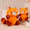 Cute Raccoon Softy Stuffed Pillow Cushion Plush Toy Animals Racoon Soft Stuffed Plushies Home Sofa Ornament Kids Favors Gifts