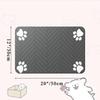 Pet Placemat Dog Food bowl Mat Drinking Feeding Placemat For Dog Cat Quick Dry Mat Waterproof Pet Bowl Pad Feeder Mats