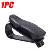 1-4pcs Car Glasses Holder Built-in Sponge Stand Sunglasses Clip Card Ticket Fastener 180°Double Buckle Auto Interior Accessories