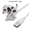 Funny for Touch Dog Phone Charger Cable for Type-C Moving Stray Dog Fast Charging USB C Cable with for Touch Switch