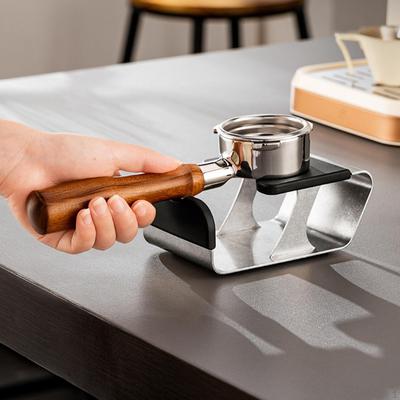 Koffie Tamper Rek, Portafilter Standaard Roestvrij Staal Vintage Barista Accessoires