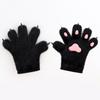 Thicken Plush Cat Paw Gloves Cartoon Puppy Claw Mittens Fashion Cosplay Costume Gloves  Gifts
