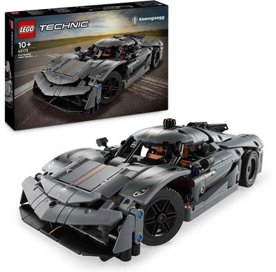 LEGO Technic 42173 Hipercoche gris Koenigsegg Jesko Absolut