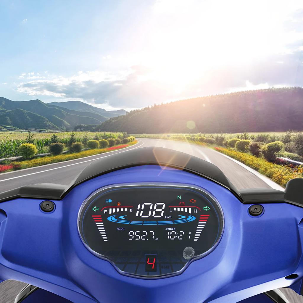 Digita Meter Motorcycle Speedometer Odometer 1FDH35101000 For Yamaha Sight 115/Crypton Fi 114 Sirius fi VEGA RR/ VEGA Customized