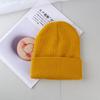 2pcs Light Board Knitted Hat Winter Wool Hat Men's And Women's Warm Hat