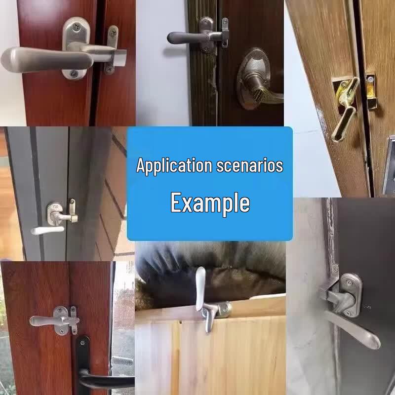 Stainless Steel Surface-Mounted Door Latch
