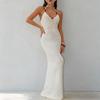 New Style Halter Neck Knitted Beach Dress - Sexy Long Beaded Wrap Skirt for Women